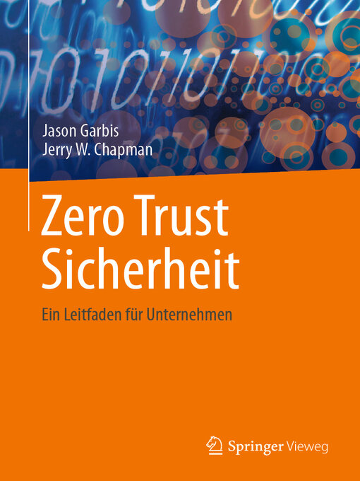 Title details for Zero Trust Sicherheit by Jason Garbis - Available